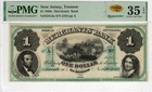 New Jersey - Trenton - Merchants Bank $1 - PMG Choice Very Fine 35 EPQ - CHOICE — photo 1