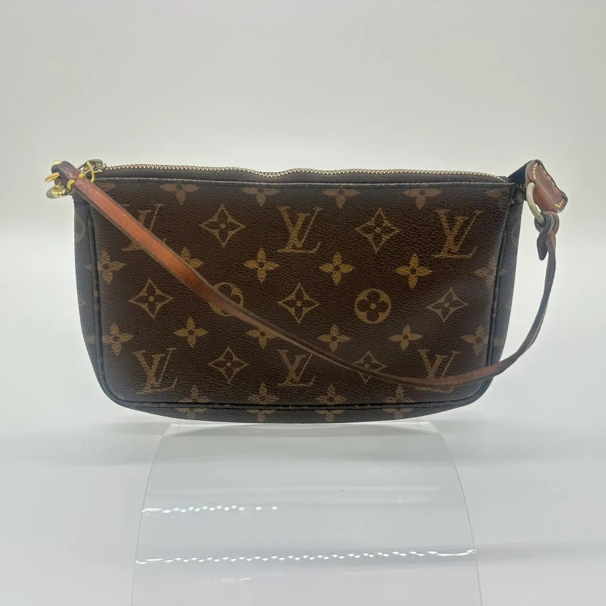 Authenticated LOUIS VUITTON Monogram PVC Pochette