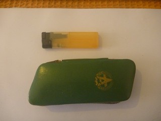 Messer Taschenmesser GML Leegebruch DDR Arbeiterfestspiele DREKO Necessaaire EDC
