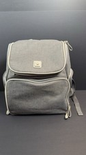 Bananafish Gray Diaper Bag Backpack Baby Travel Organizer Bag Excellent