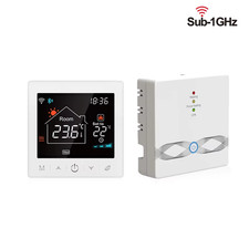 Termostato Wireless Wifi Tuya per Caldaia a Gas RF433 Riscaldamento a Pavimento 