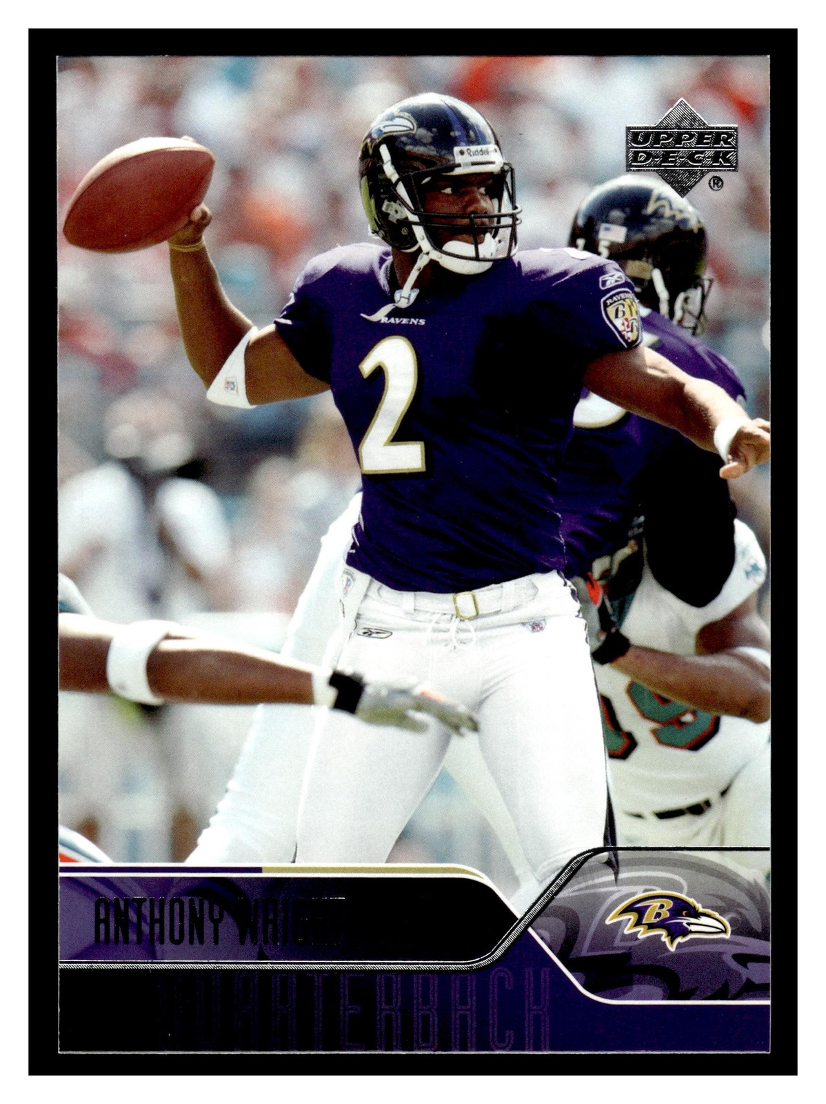 2004 Upper Deck Anthony Wright #13 Baltimore Ravens