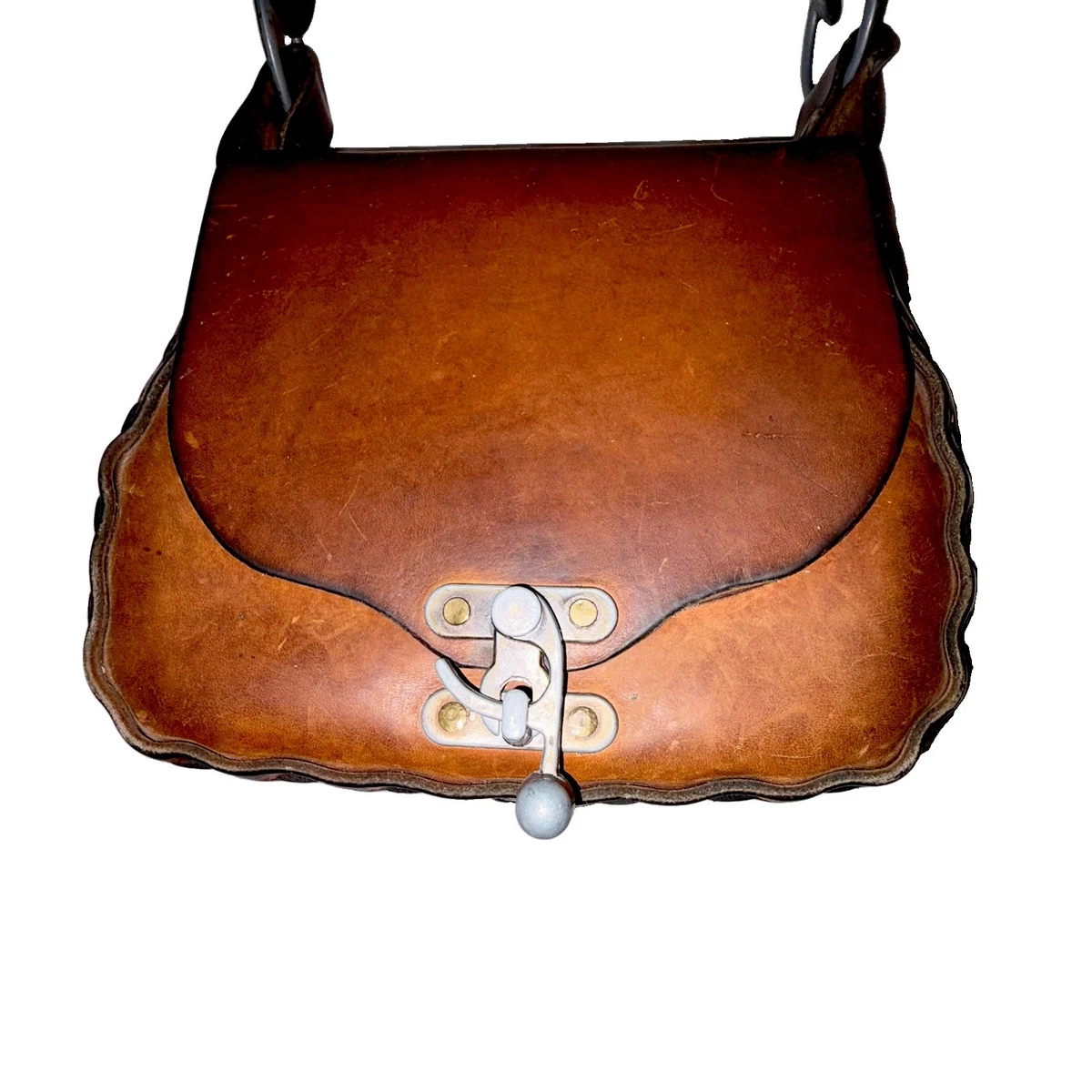 Vintage Leather Shoulder Bags for sale | eBay