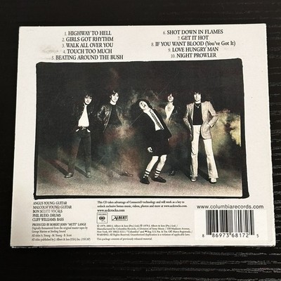 ACDC - Highway to Hell VERY GOOD CD DIGIPAK WITH INSERT