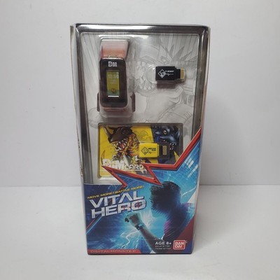 Bandai Vital Hero Sportuhr Digital Haustier Monster Kinder Neu