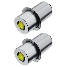 2x P13.5S LED Bulb 3W 6-24V For Maglite C D Cell Flashlight Replacement Light