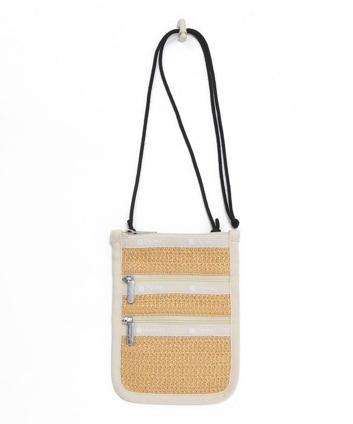 ショルダーバッグ・ポシェット LeSportsac Melange Raffia Shoulder Bag 1400C523 1400C523 Raffia Collection – LeSportsac