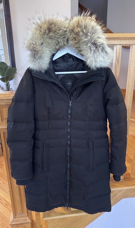 AUTHENTIC CANADA GOOSE PEMBINA Women’s Down Jacket Black Size M