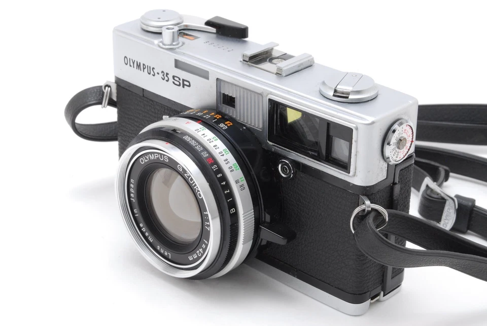 Cámara fotográfica telémetro Olympus 35 SP 42 mm f/1,7 Japón Meter Works [CASI COMO NUEVA] Foto 4 de 4