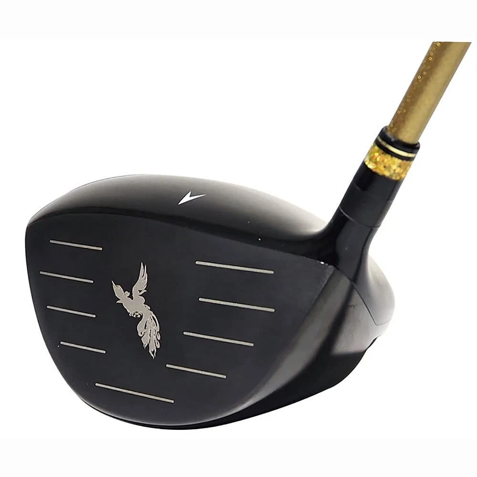 MUTSUMI HONMA Phoenix Titanium Driver Left-handed Flex SR 46.5 Inches Black NEW - Image 2 of 4