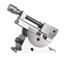Wanxiang Precision Vise: Sine-type, 360-degree Tilting and Rotating Bench Vise
