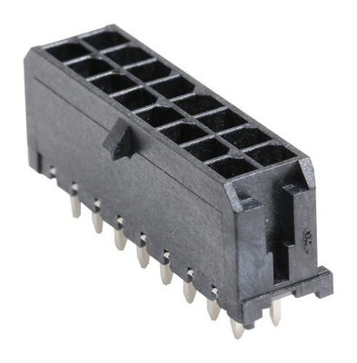 2Pc MOLEX 43045-1629 Pin Header, Power, 3 mm, 2 Rows, 16 Contacts