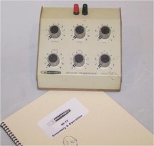 Heathkit Decade Resistor Box model IN-17
