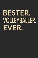 Notizbuch Volleyballer Lustig A5 120 Seiten Schwarz Papier Modell-Nr. 12345