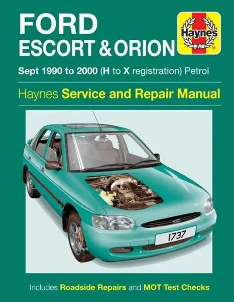 Ford Escort & Orion Petrol (Sept 90 - 00) | Haynes Publishing | Englisch | Buch-image