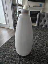Vintage Soda Syphon - White - Made in England Serial No. SHUB - Bottle No Top