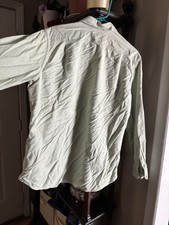 Eddie Bauer Legend Wash Men's Classic Fit Light Green Cotton Button-Up Shirt M