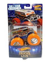 Hot Wheels Monster Trucks Live Collision Crusher Mega Wrex Brand New