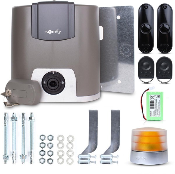 Zestaw Somfy Elixo 3S+ IO Comfort Pack Do 600Kg Bram Przesuwnych Somfy-image