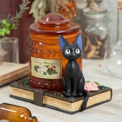 Ghibli Kikis Lieferservice Diorama Box Jiji Katze Figur Schreibtisch Display Japan NEU