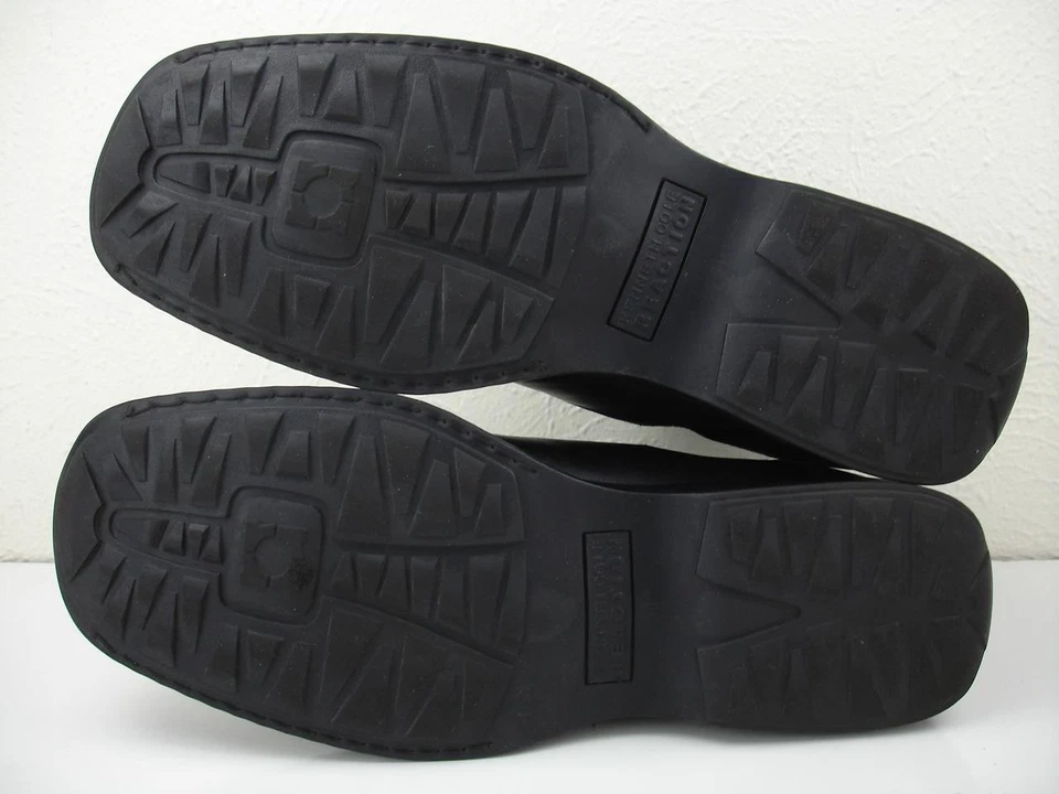 Men's 14 M Kenneth Cole Reaction Double Touch Black Leather Chelsea Ankle Boots - Image 4 of 4