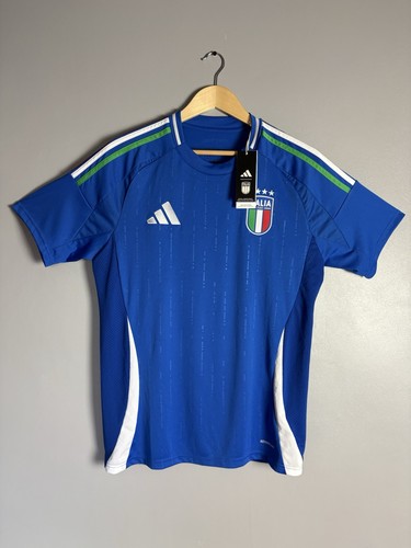 Adidas Italien Heimtrikot 2024/25 Trikot - Größe M - Slim Fit - Nagelneu mit Etikett