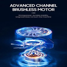 Electric Dust Blower Brushless Motor 11 Blade Powerful Turbofan Stepless Adj NY