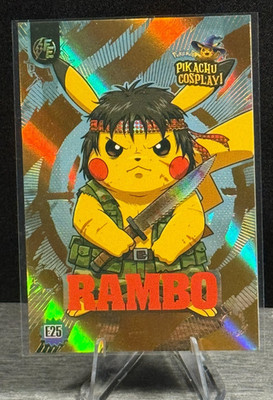 PIKACHU COSPLAY! Halloween 2025   SPECIAL RARE FOIL - E25 Rambo