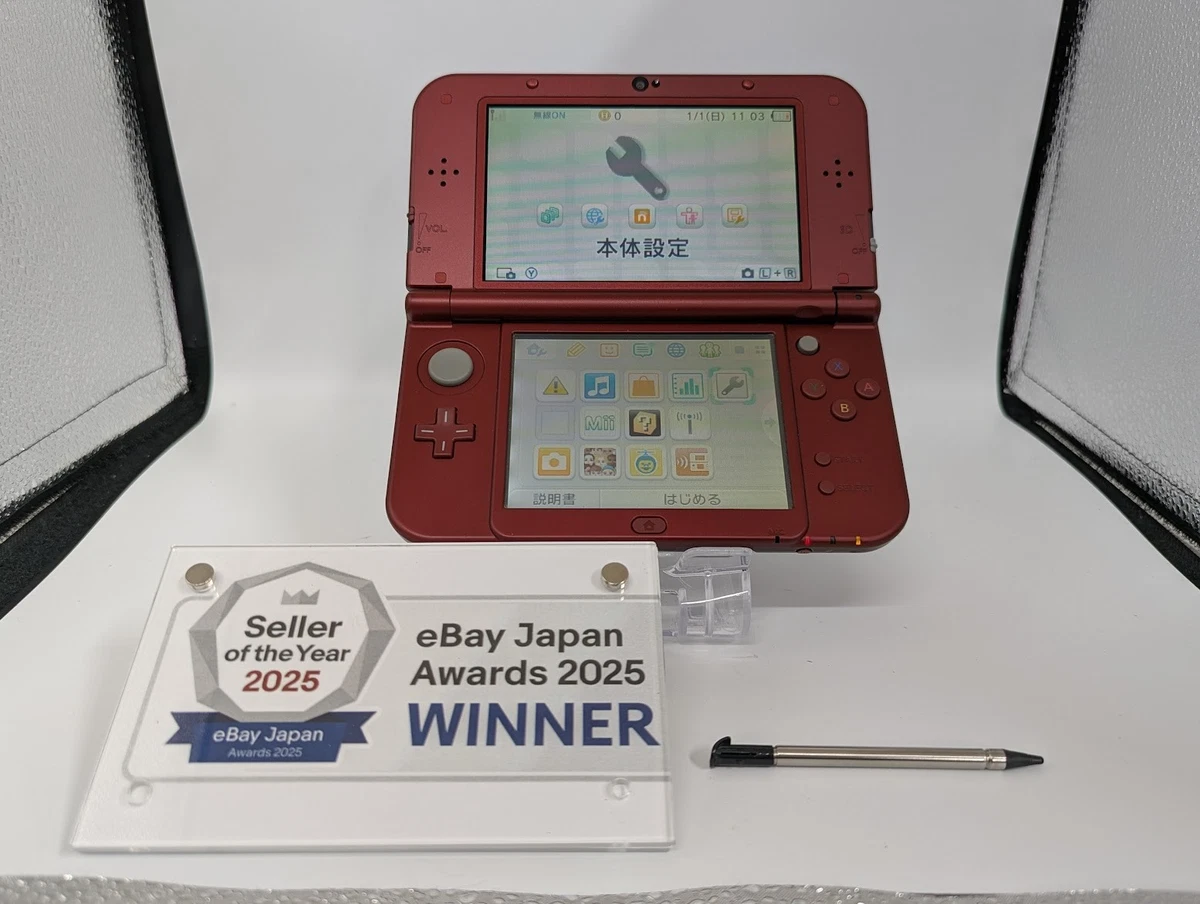 New Nintendo 3DS XL NTSC-J (Japan) Video Game Handheld Systems for
