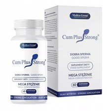 Cum Plus Strong Male Fertility Boost Sperm Production Food Supplement 60 Tablets