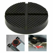 Floor Jack Pads Rubber Adapter Slotted Pad Car Truck Cross Frame Rail Universal.