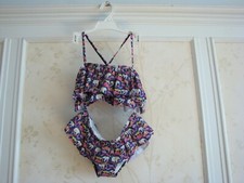 NWT Janie And Jack  LIBERTY QUEUE FOR THE ZOO 2-PIECE Swimsuit 10