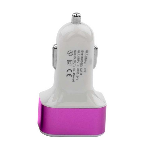 3PORT USB Auto Cigarette Lighter Car Charger Adapter for iPhone 3GS 4G 4S 5 5s - Picture 6 of 16