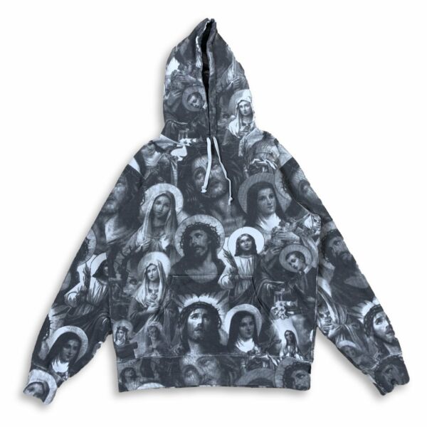 Jesus and Mary Hooded Sweatshirt-