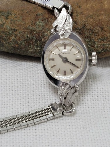 Longines Diamond 14k White Gold 