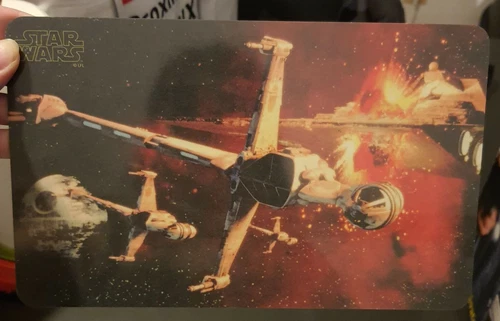 film star wars bataille rebelle espace planche a decouper petit dejeuner neuf