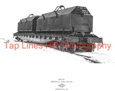 Detroit & Toledo Short Line 6196 Coil Car 2 Greenville Steel Car NEW 8x10 PHOTO