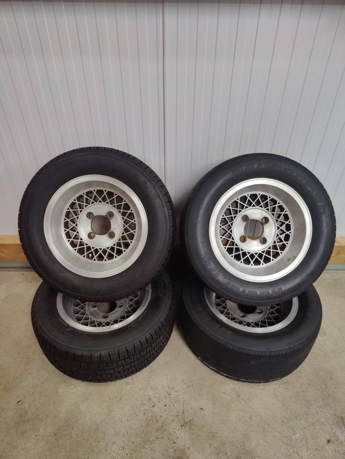 Appliance Wire Mags Vintage Wheel Set of 4, 14" (4x114.3) eBay