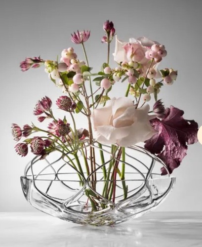 Orrefors Bloom Crystal Vase - Brand New in box - Picture 3 of 3