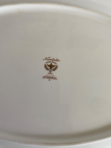NORITAKE FITZGERALD LARGE OVAL PLATTER 16 3/4 IN. X 12 IN. - Picture 5 of 5