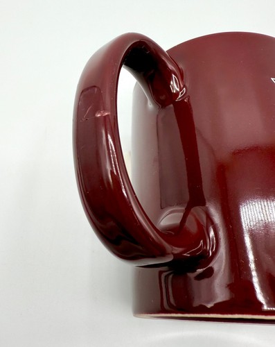 Virginia Tech Hokies Chicago Maroon Coffee Mug White Lettering - Picture 4 of 8