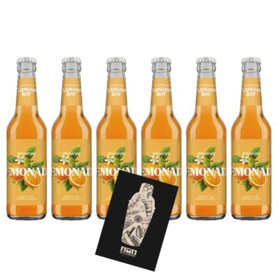 Elephant Bay 6er-Set Orange Lemonade - 6 x Orangenlimonade je 330ml 
