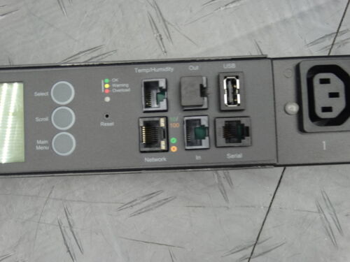 APC Switched Rack AP8958NA3 8-Outlets PDU and Power Cord Tested Used - Picture 3 of 7