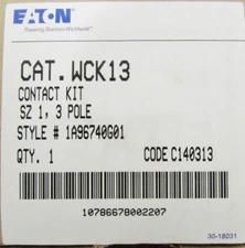 Cutler Hammer WCK13 Advantage W200 W201  size 1 Contact Kit 1A96740G01 