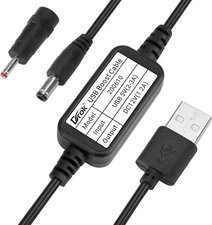DROK USB to 12V Adapter - 5V to 12V Step up Converter, Boost Converter Voltage R