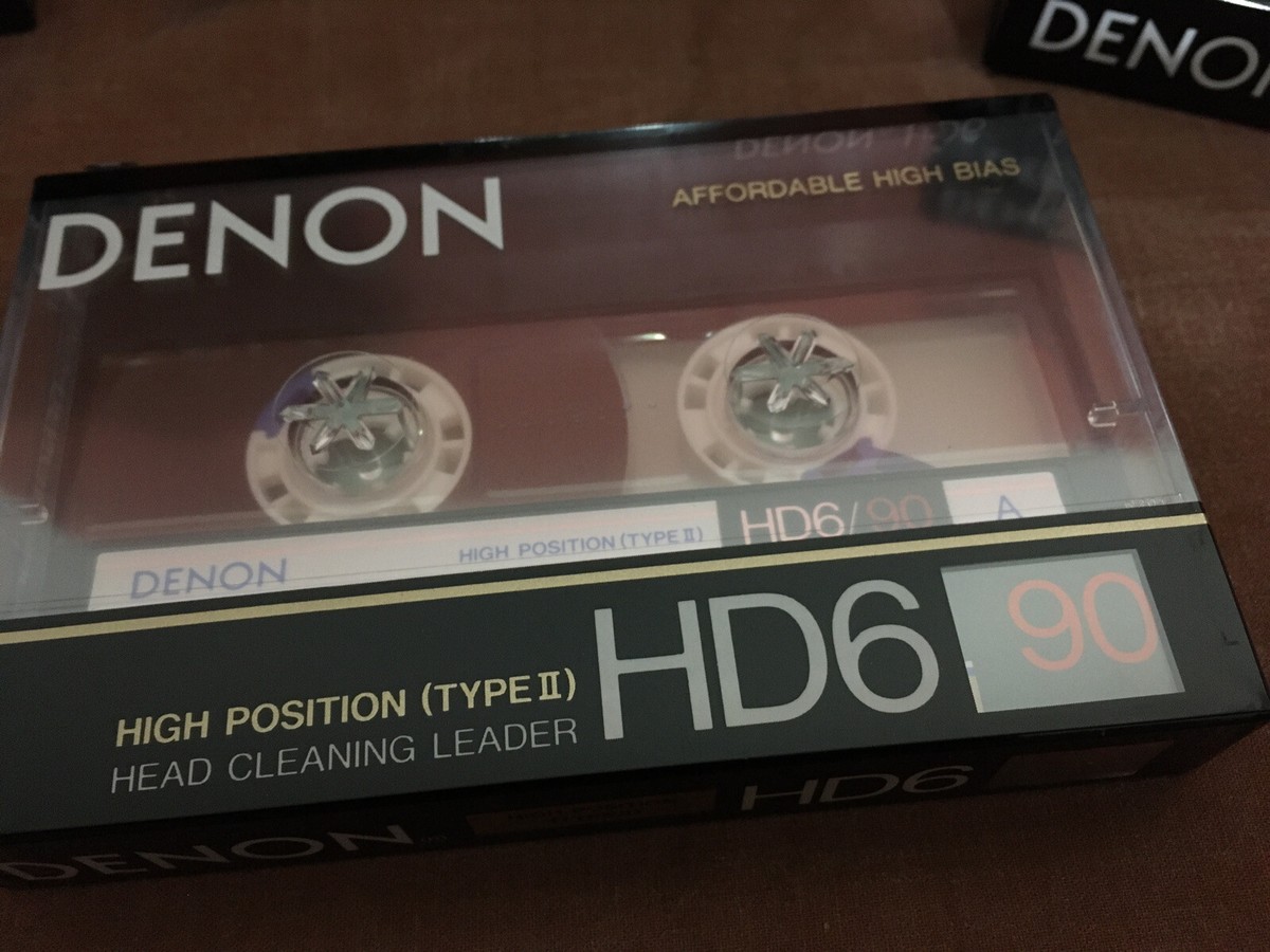 Ten 10 Denon HD6-90 Hi Bias Cassette Tapes New Made In Japan | eBay