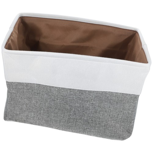 Collapsible Fabric Storage Holder Toy Storage Basket with Cloth Handles for Home