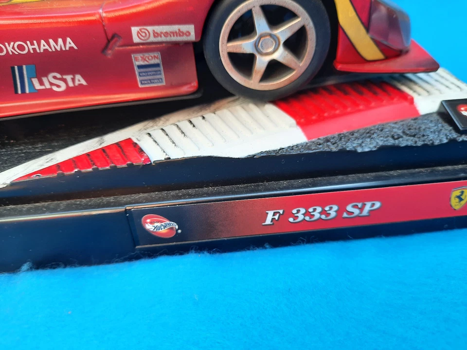Ferrari F333 SP 1: 18 HOTWHEELS MATTEL modellino vintage - Immagine 2 di 4