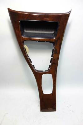 2009-2012 BMW E90 3-Series Front Center Console Wood Tirm Cover Walnut Root