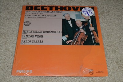 Beethoven Trio No. 3 In C Minor / Sonata In F Major~Pablo Casals~FAST SHIPPING!